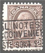 Canada Scott 196i Used F